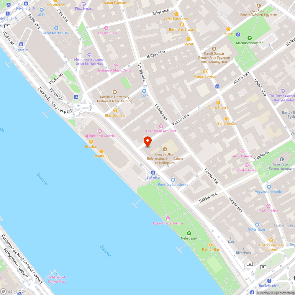 Sérült ELMŰ bejelentés helye