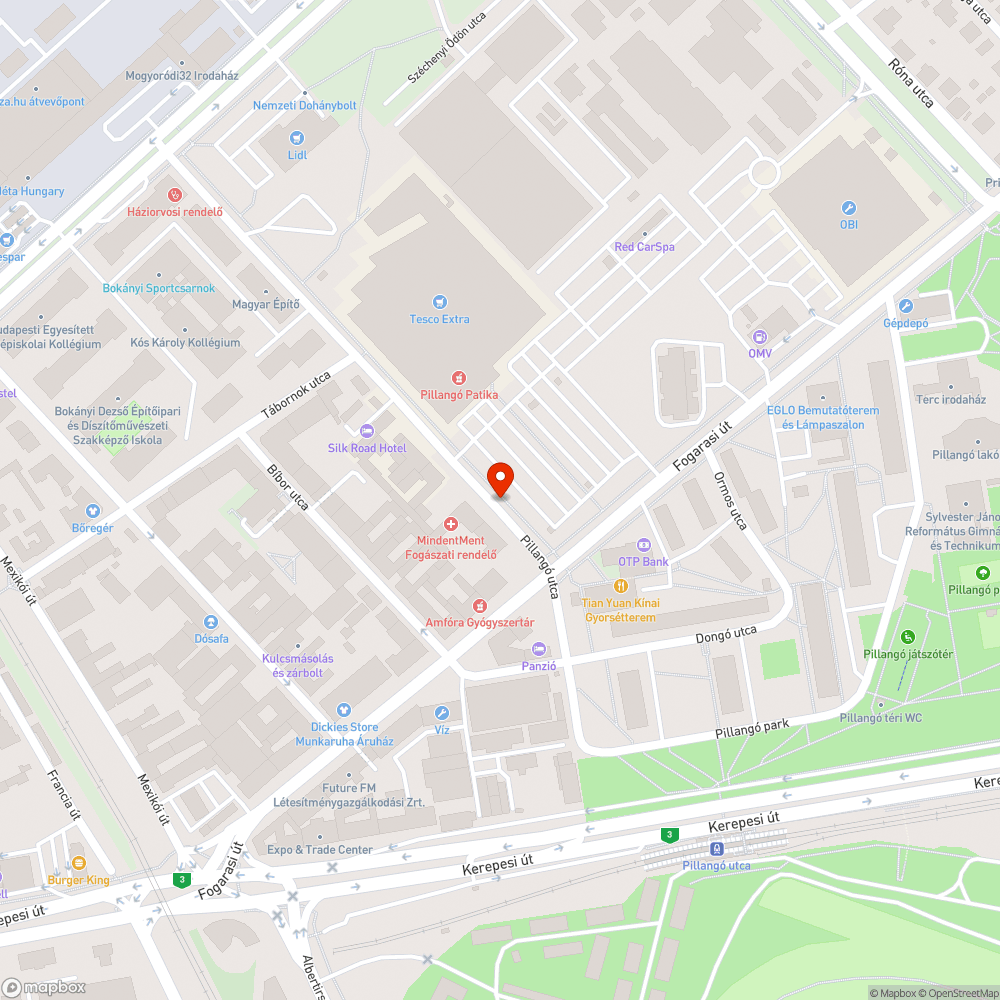 Illegális szemétlerakás bejelentés helye