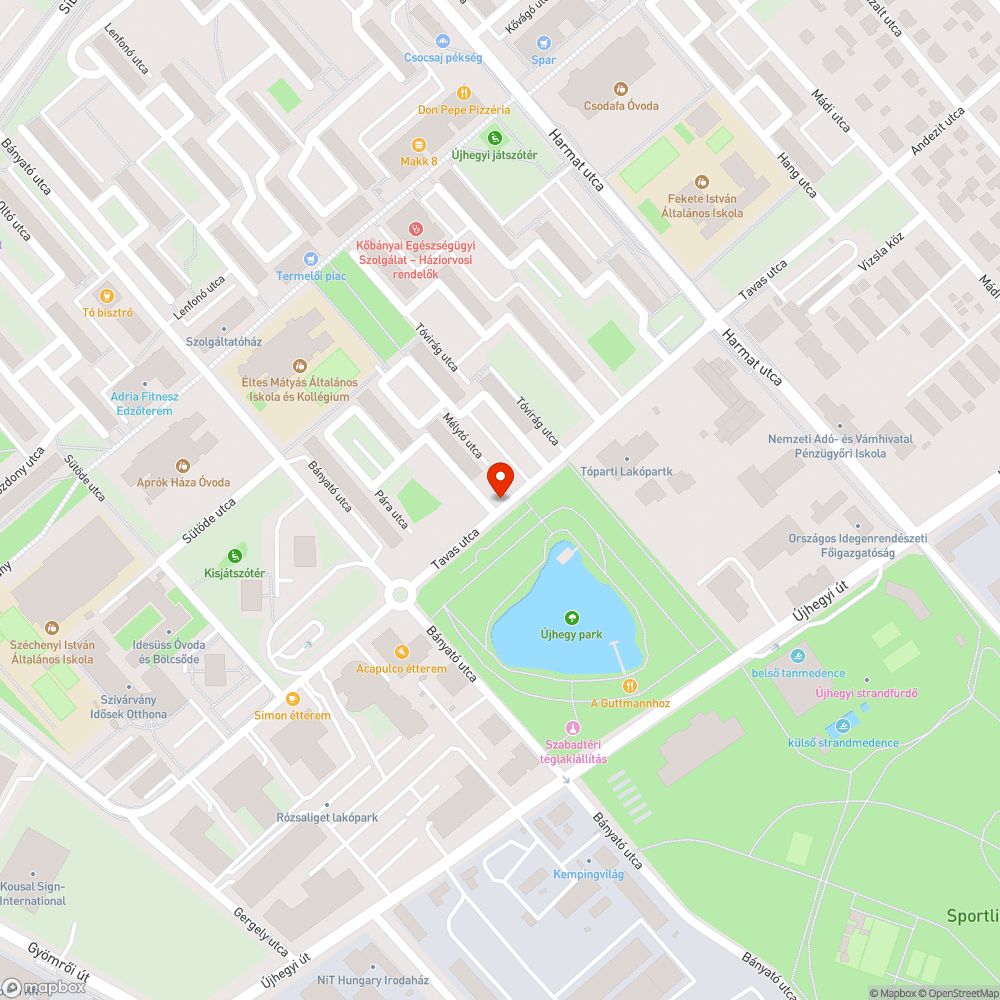 Megsüllyedő és lassan keretben süllyedő csatornafedlap bejelentés helye