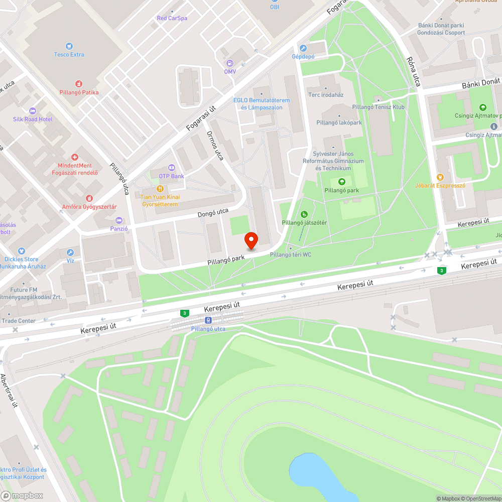 Illegális szemétlerakás bejelentés helye