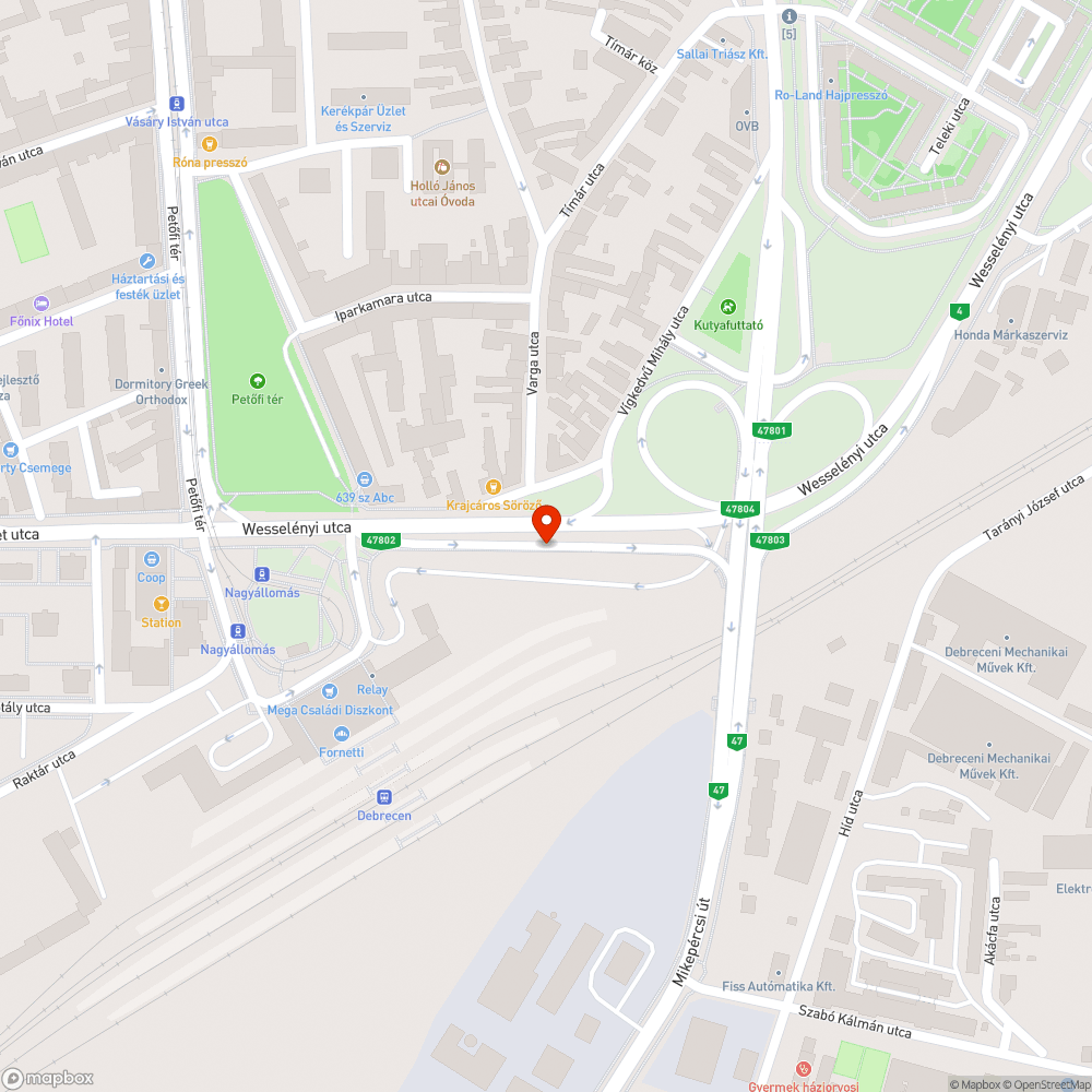 Hibás lámpafejek bejelentés helye