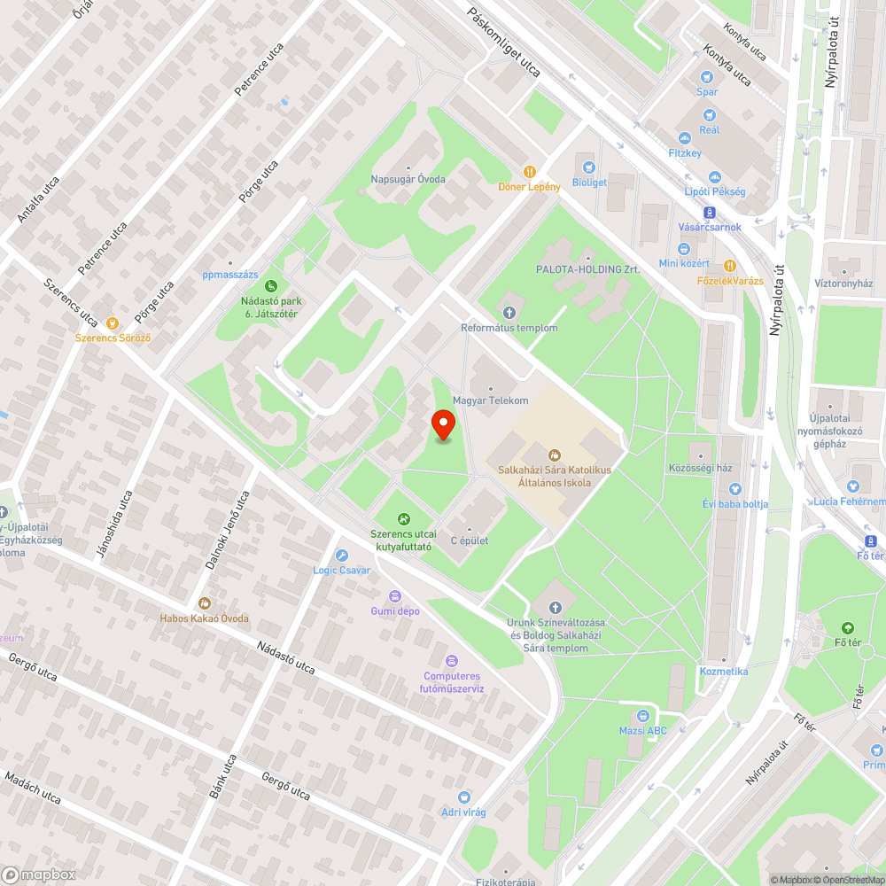 Levágott faágak bejelentés helye