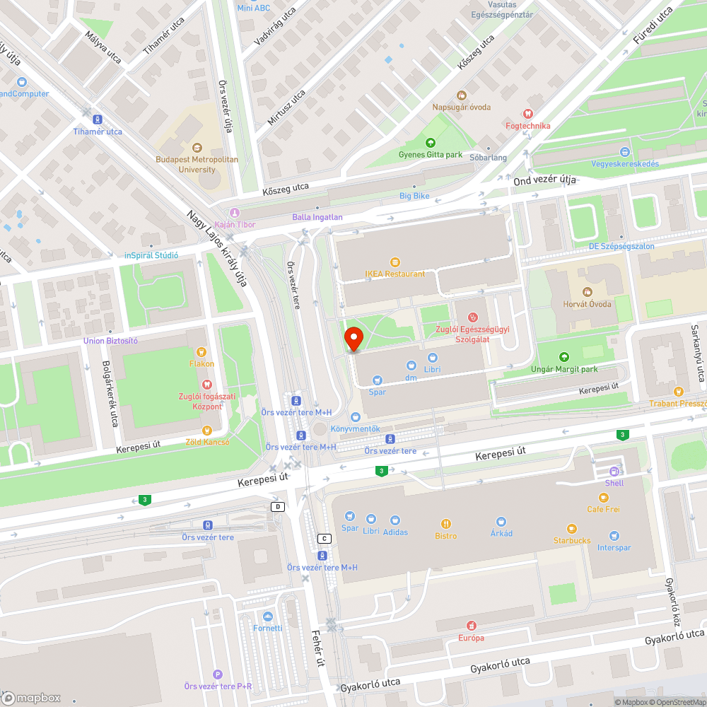 Oszlop maradvány bejelentés helye