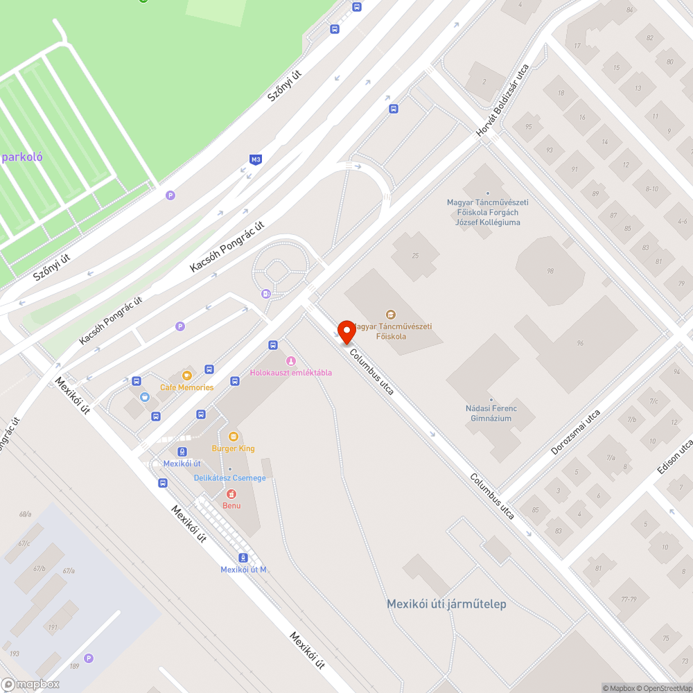 P+R? bejelentés helye