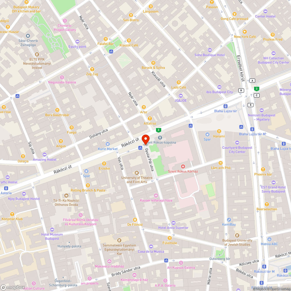 Tilosban parkoló autók akadályozzák a kerékpáros közlekedést bejelentés helye