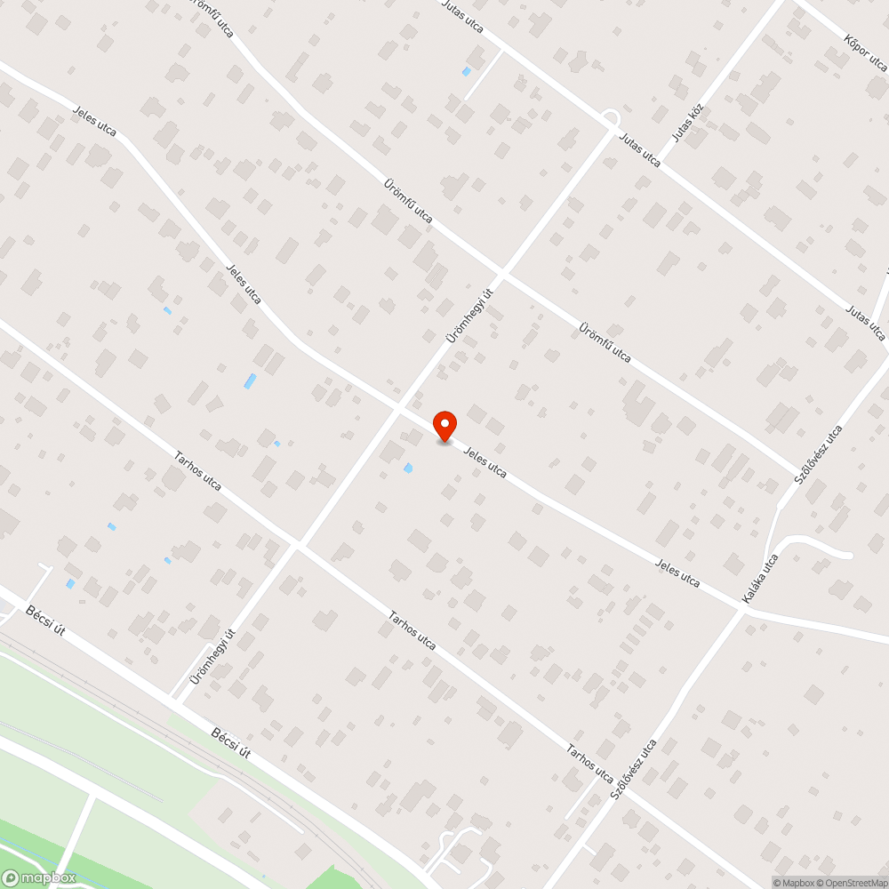 Megsüllyedt útburkolat bejelentés helye