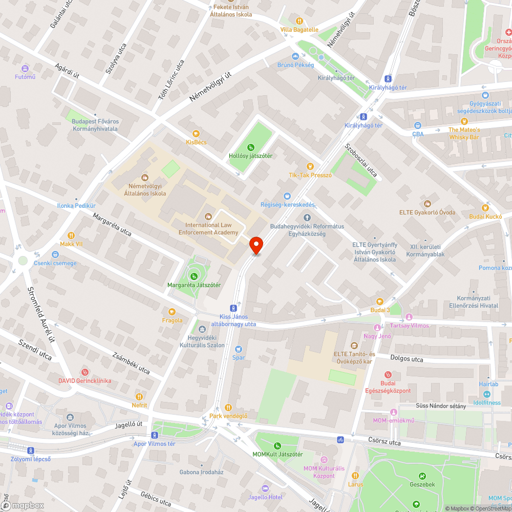 Elhagyott, rendszám nélküli autó bejelentés helye