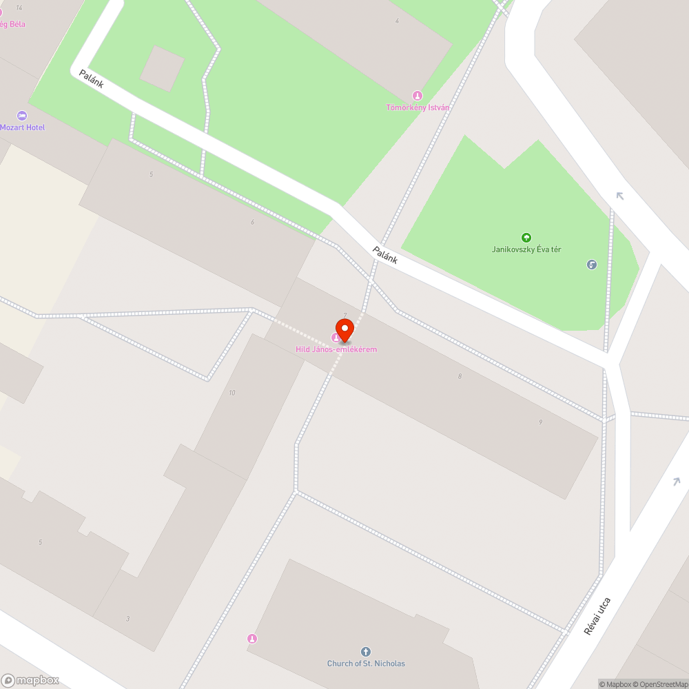 Szemét és vizeletszag a Hild Kapu alatt bejelentés helye