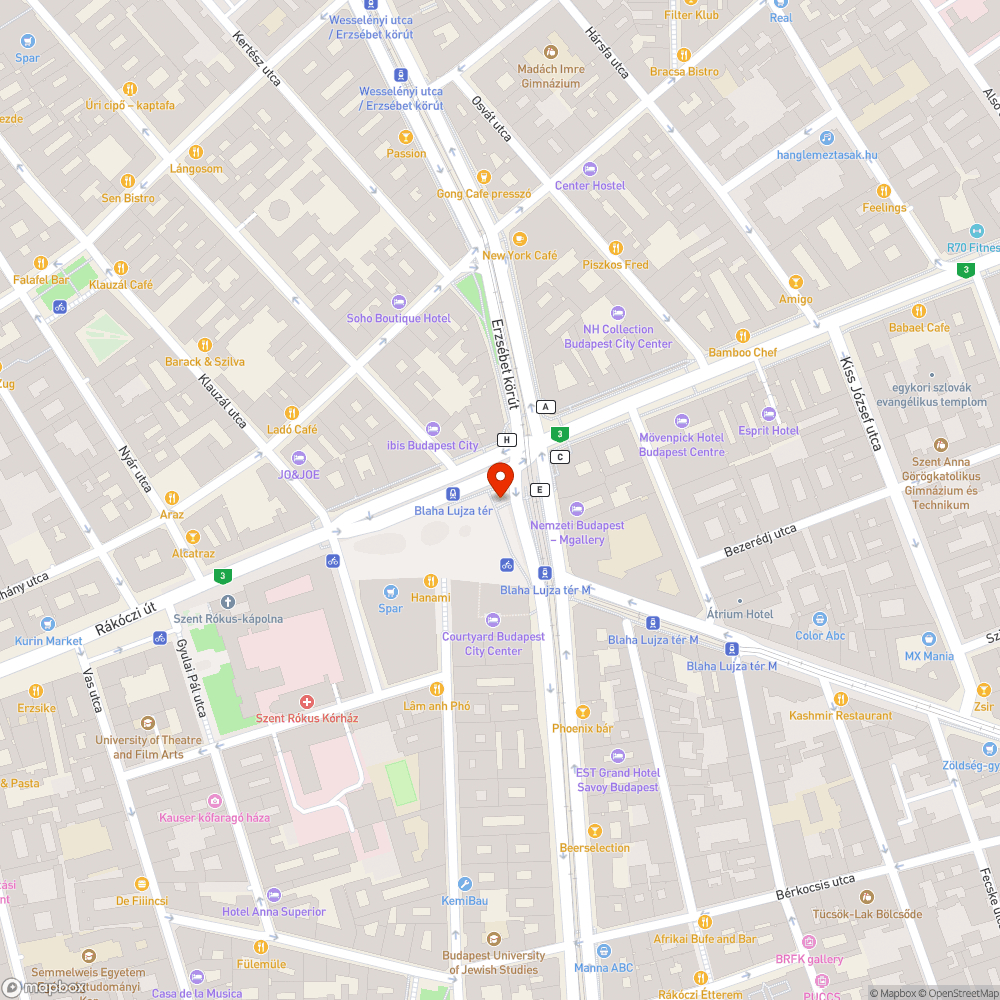 Összefirkált korlát (aluljáró) bejelentés helye