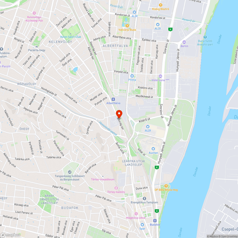 Nyitott közműszekrény bejelentés helye