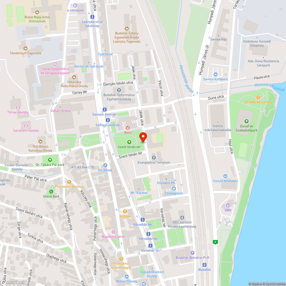 Üres fahelyek bejelentés helye