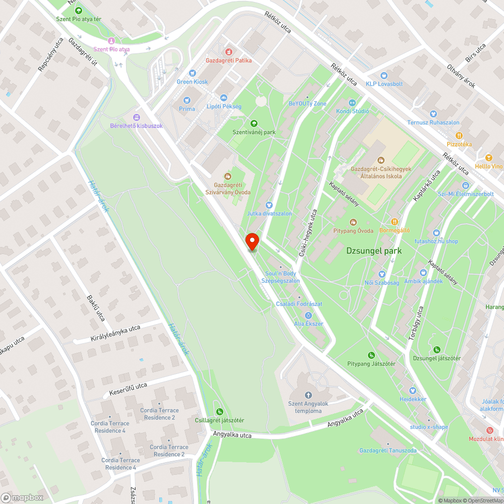 Elhagyott Ford bejelentés helye