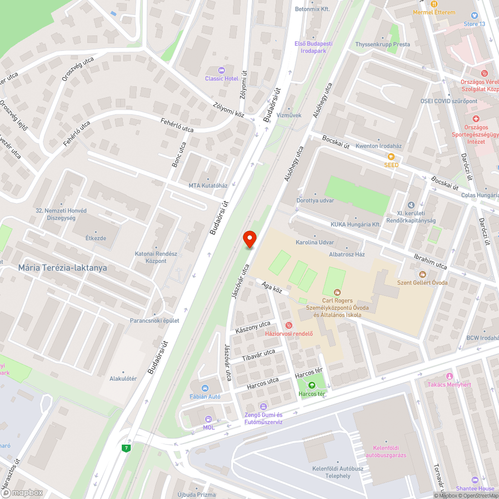 Elhagyott Fiesta bejelentés helye