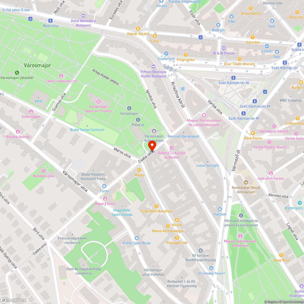 Sérült támaszok bejelentés helye