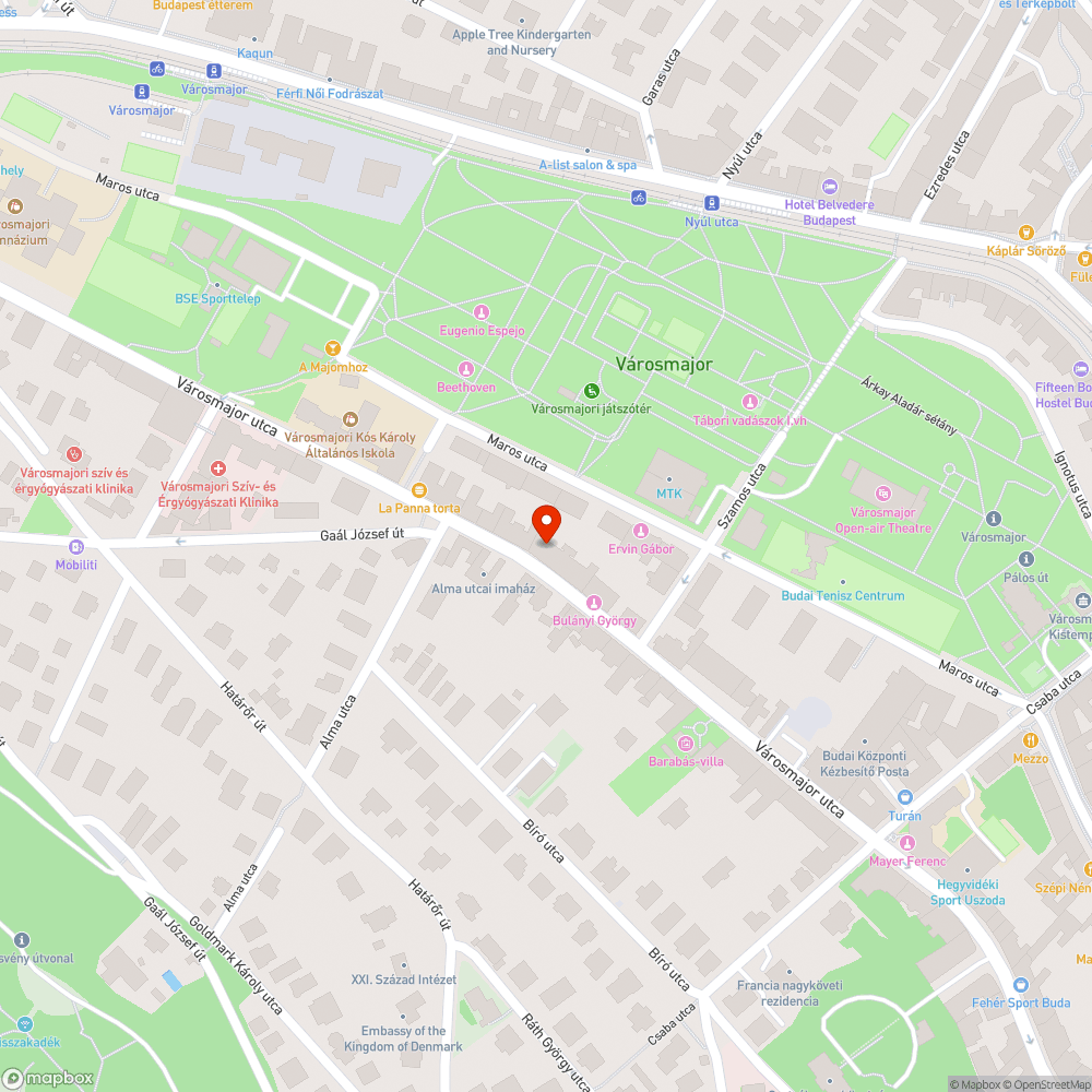 Sérült fedlappár bejelentés helye