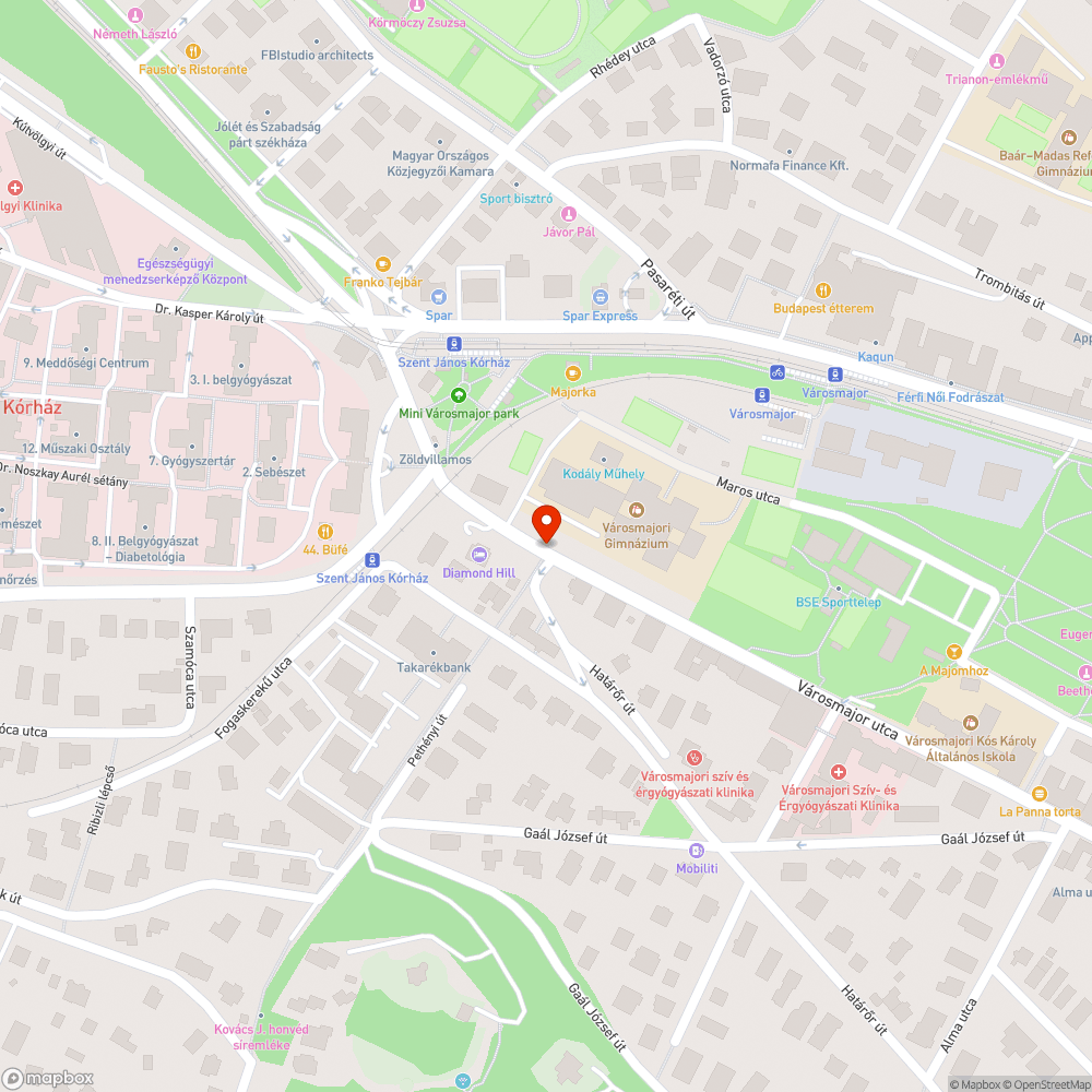 Megsüllyedt fedlap bejelentés helye