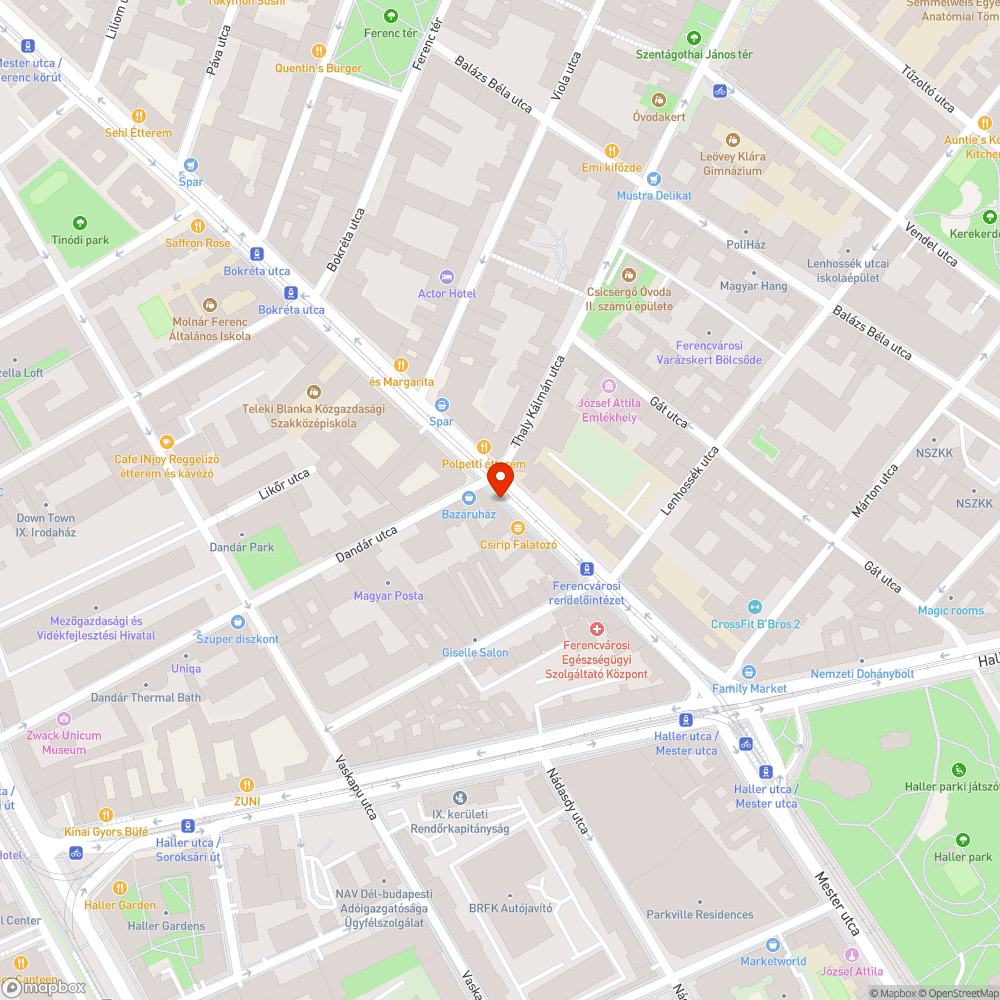 Nyitott villanydoboz bejelentés helye