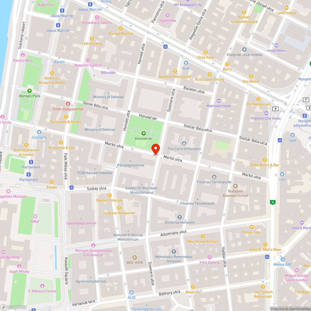 Szemetes alja bejelentés helye