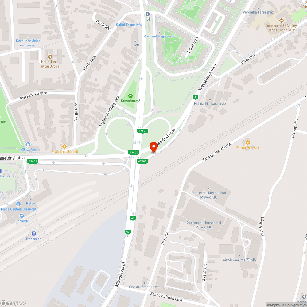 Hibás lámpafejek bejelentés helye