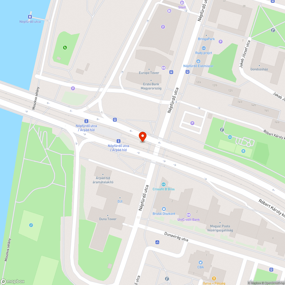 Kiégett lámpa bejelentés helye