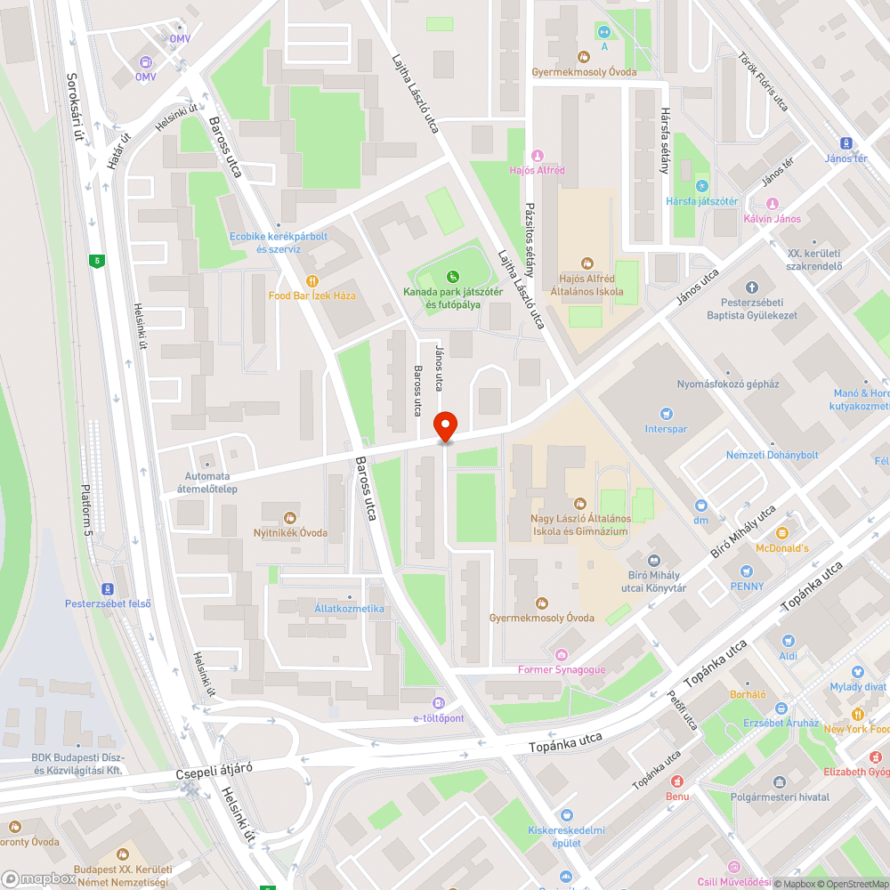 Eldugult vízátfolyó bejelentés helye