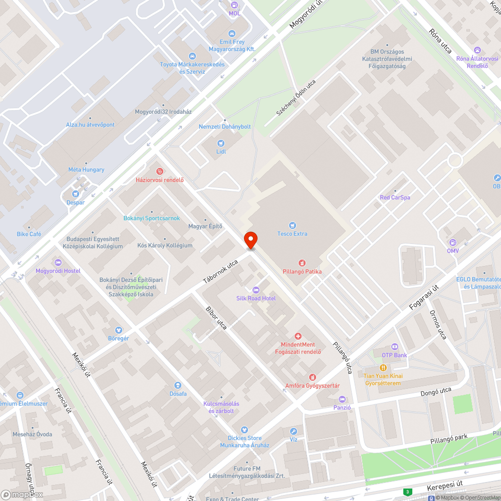 Törött elzárócsap fedél - Pillangó utca bejelentés helye