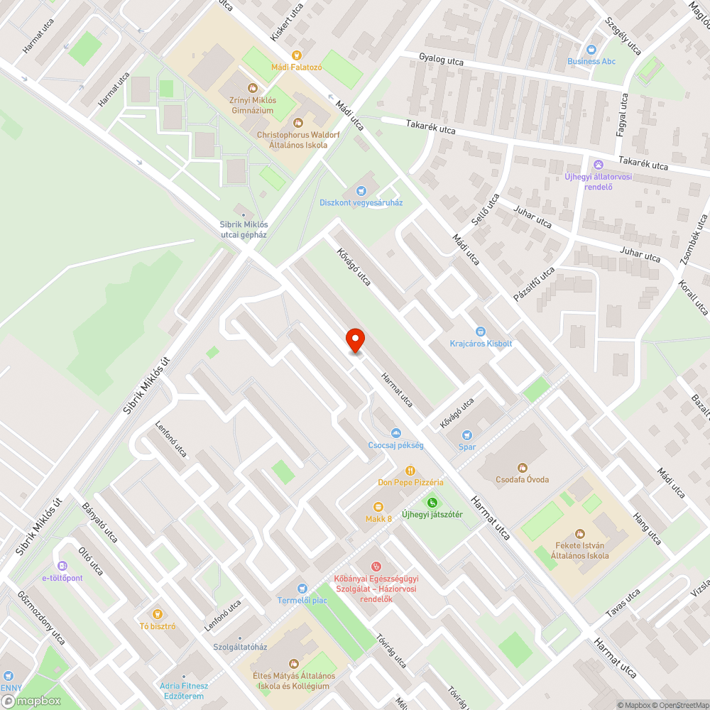 Nyolc süllyedő csatornafedlapok bejelentés helye