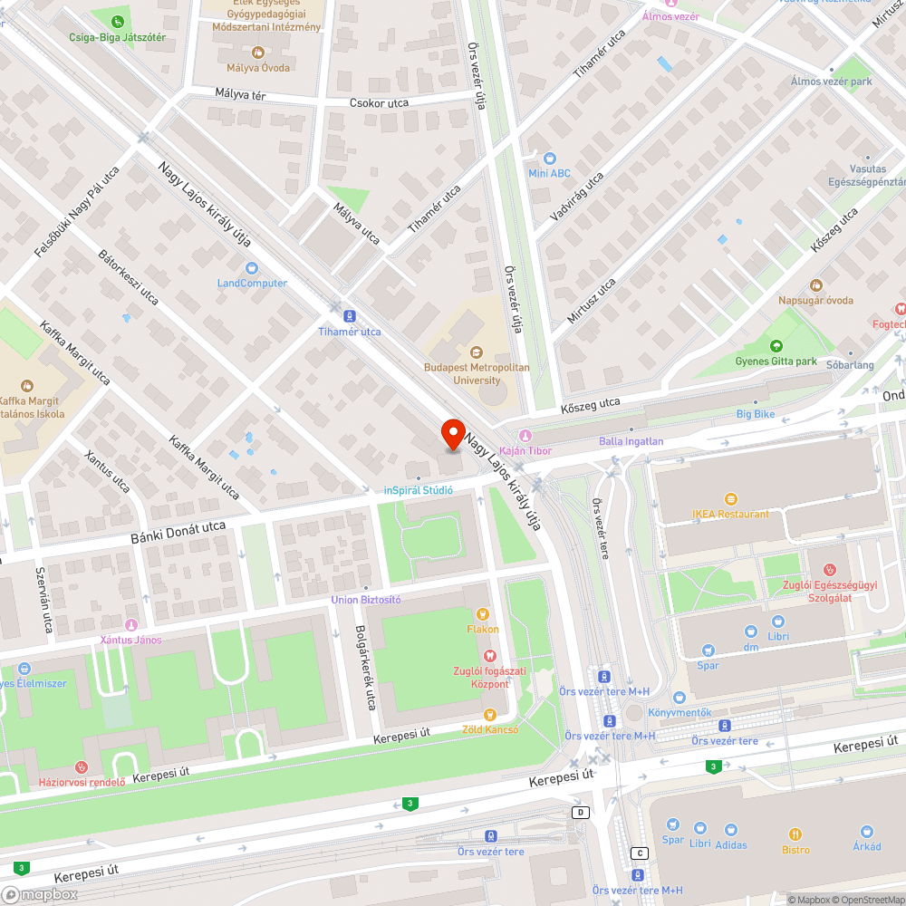 Kitört poller bejelentés helye