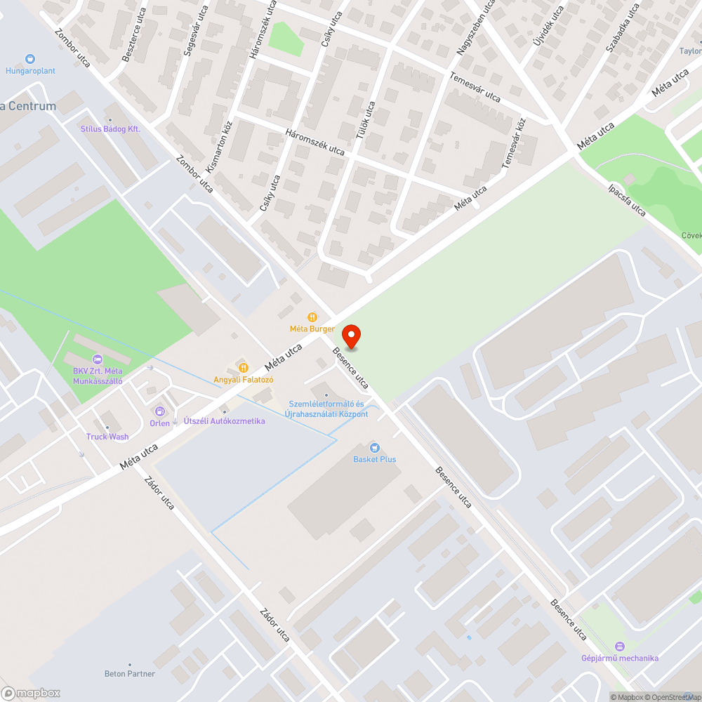 Benyuló bokrok, ágak bejelentés helye