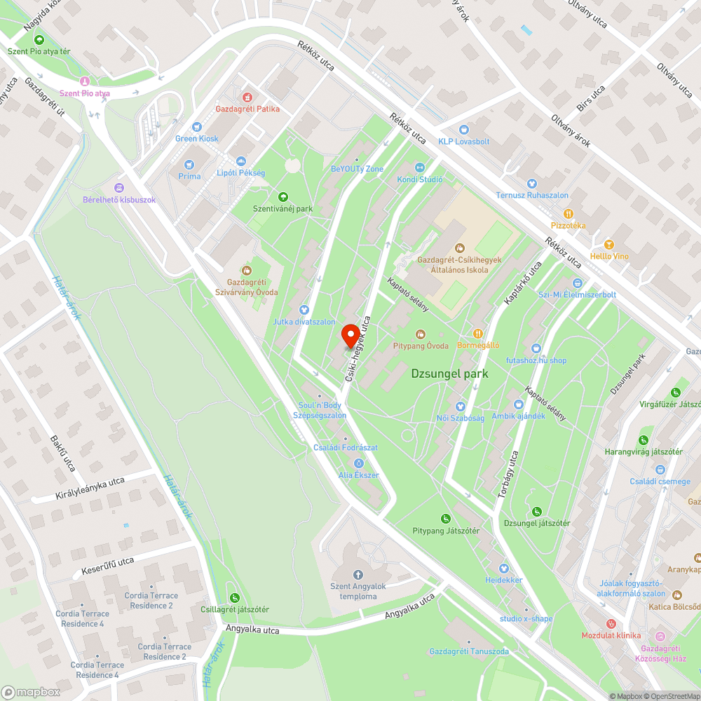 Csúf tuskó bejelentés helye