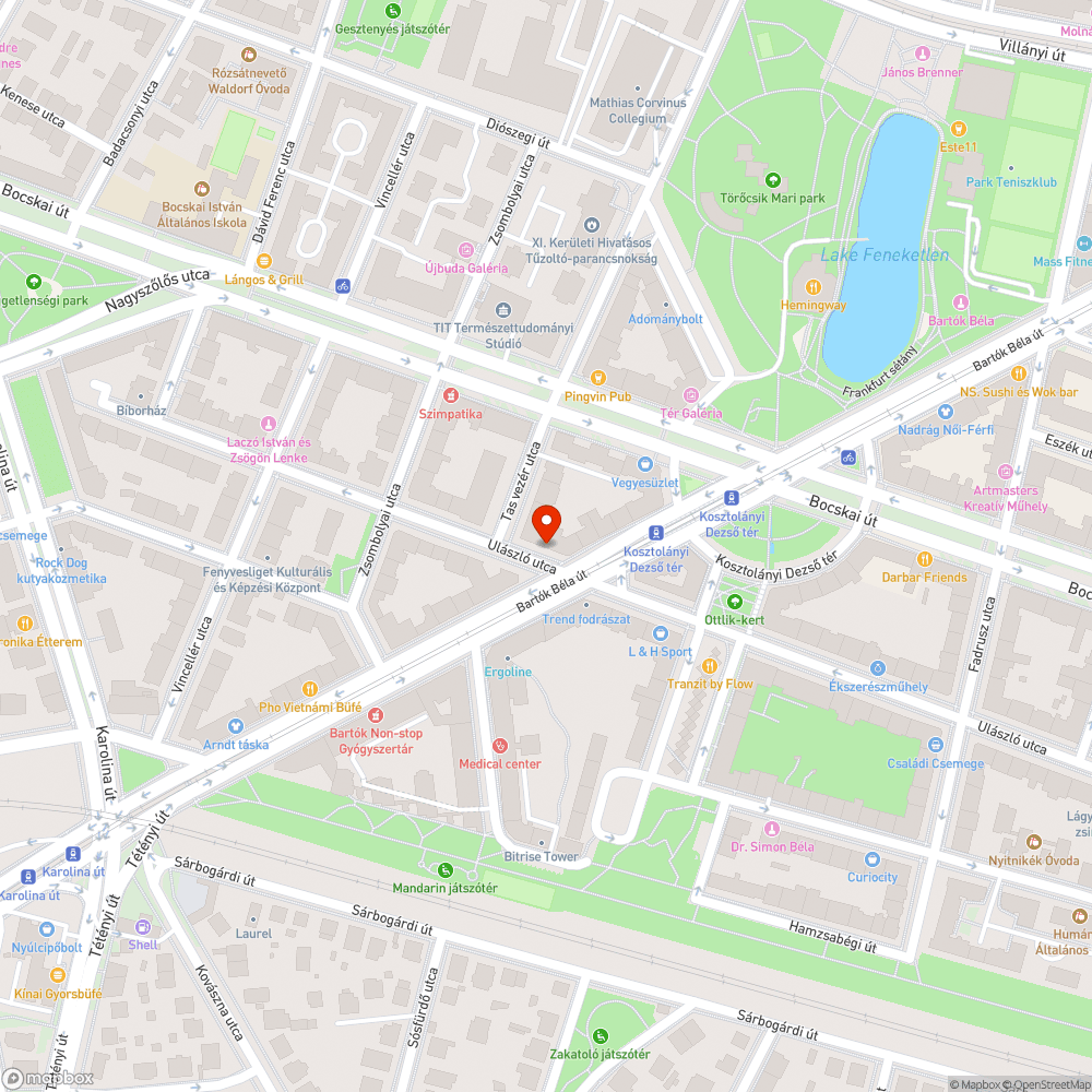 Botlás veszely bejelentés helye