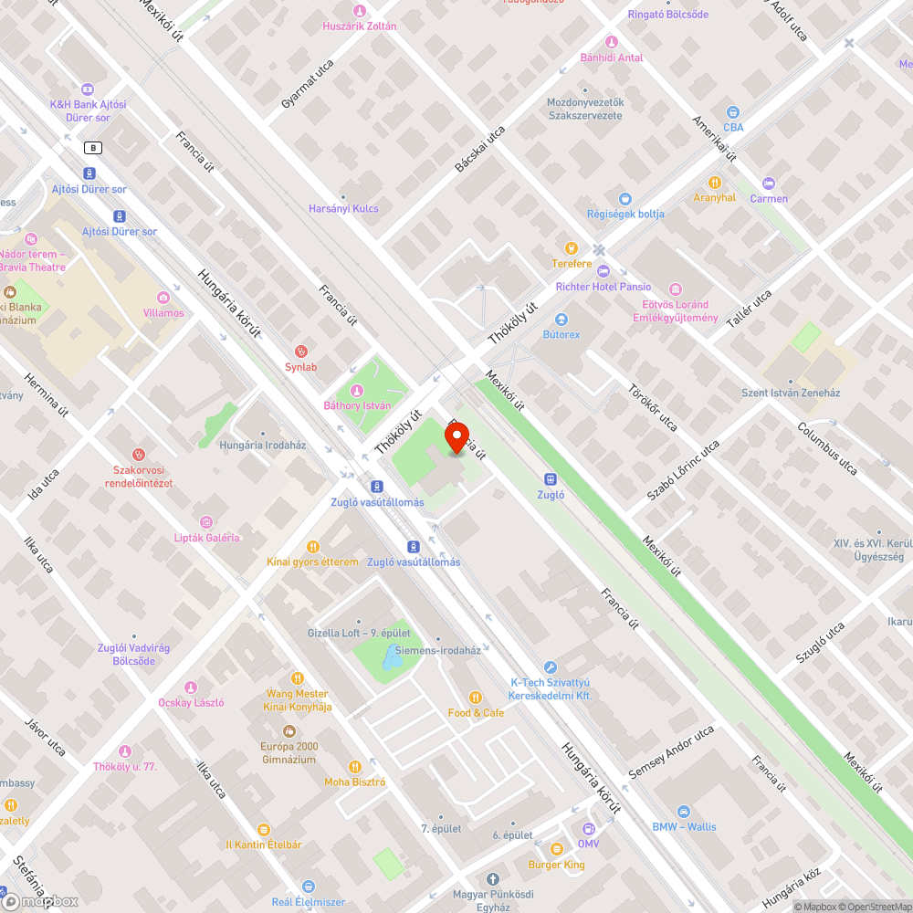 Eldugult víznyelő bejelentés helye