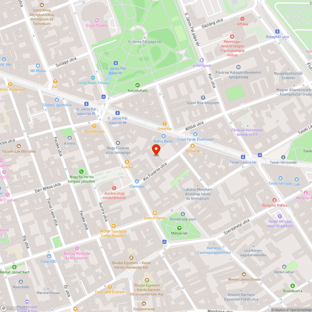 Hiányzó házszám bejelentés helye