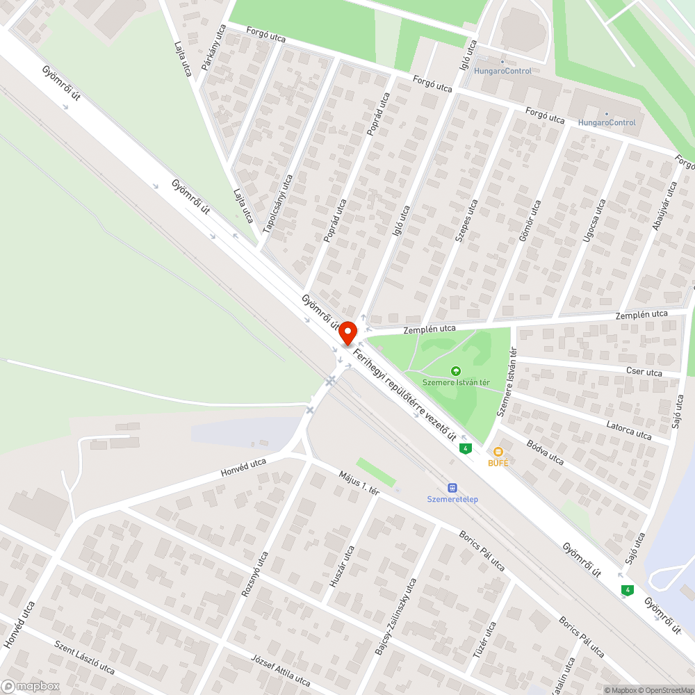 Törmelékes, piszkos bejelentés helye