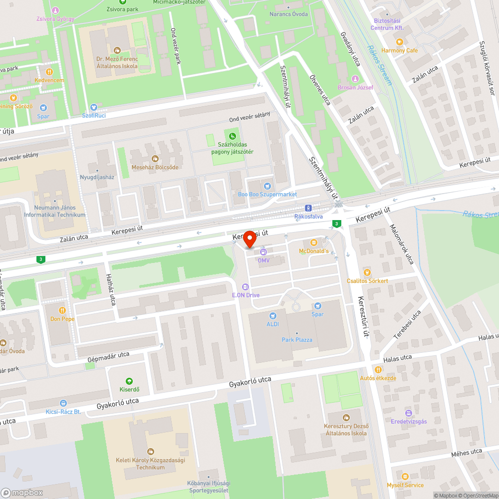 Elhagyott romos jármű bejelentés helye