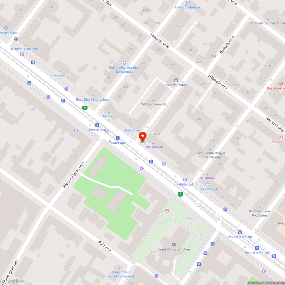 Hosszanti vágás és felnyomás a kerékpárúton bejelentés helye