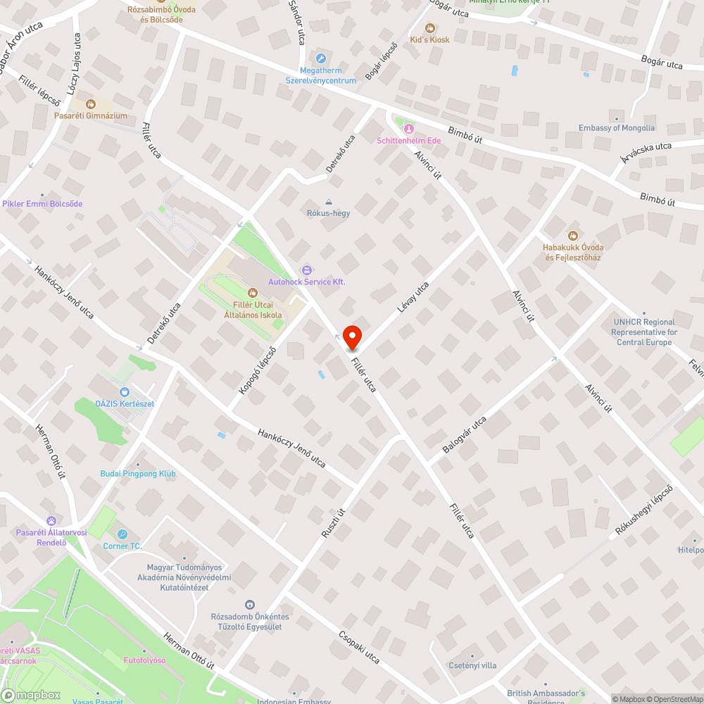 Teherautók járda tönkretétele bejelentés helye