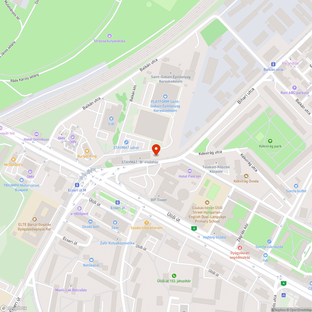 Kivágott és nem póttolt fák bejelentés helye