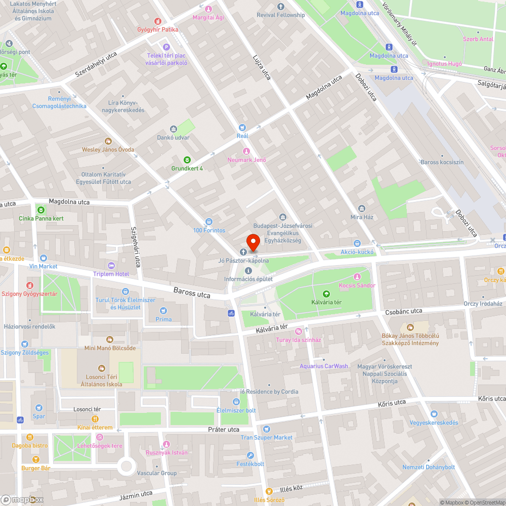 Hiányos fedlap - Kálvária t. bejelentés helye