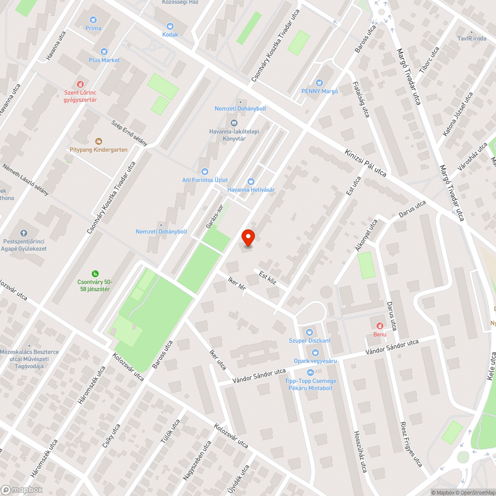 Hiányzó oszlopok bejelentés helye