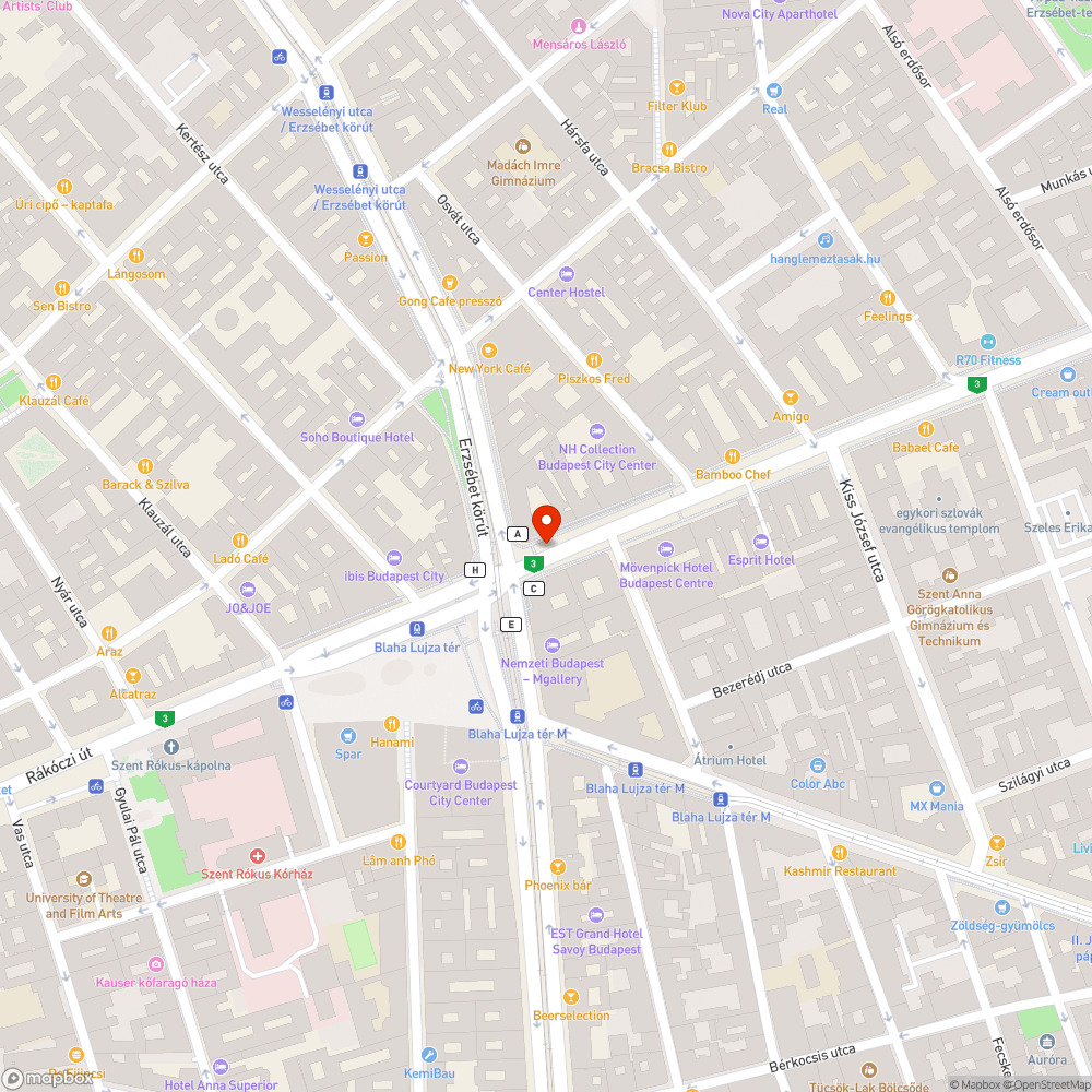 Szétesett közműszekrény bejelentés helye