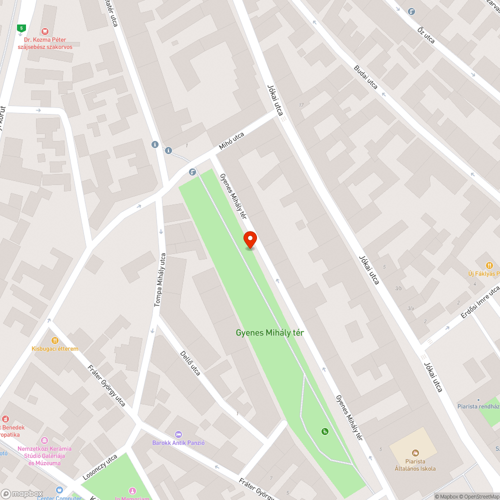 Billegő csatornatető bejelentés helye