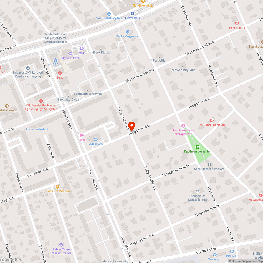 Eltűnt utcanévtáblák bejelentés helye