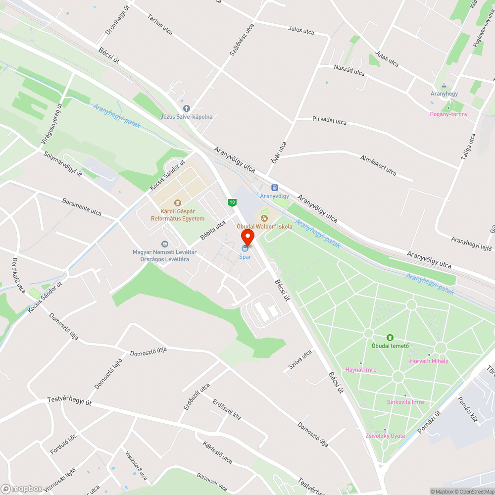 Kiégett két lámpa bejelentés helye