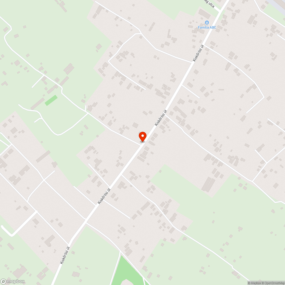 Megsüllyedt, kiálló aknafedelek a Kiskőrösi úton bejelentés helye