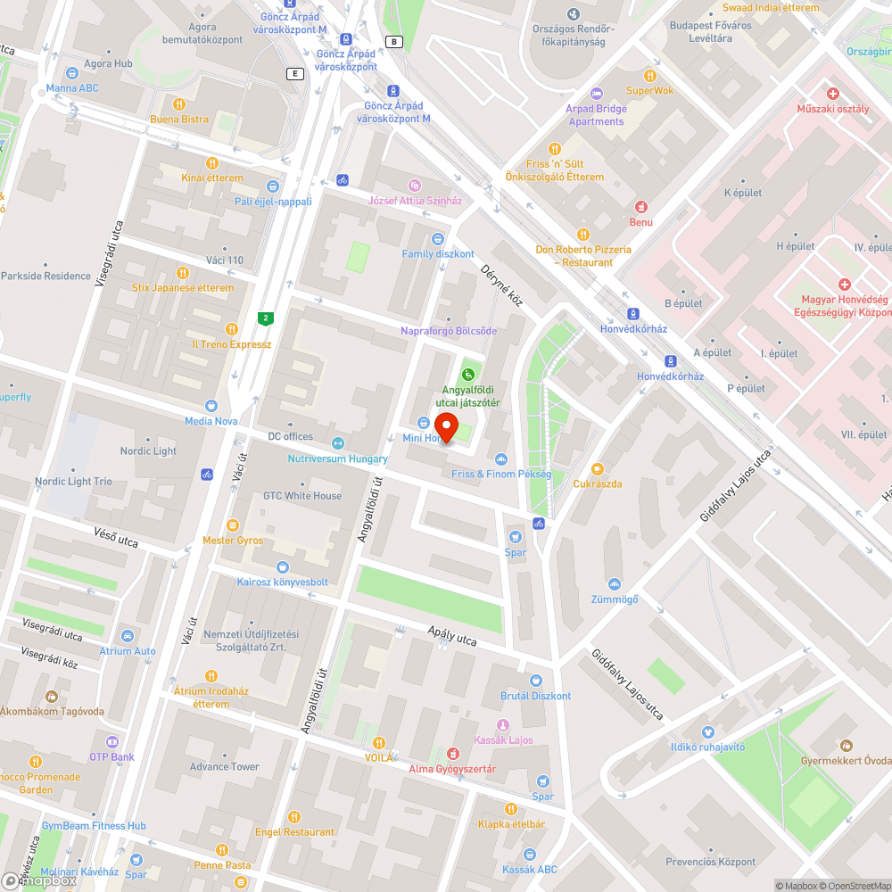 Kidőlt korlát bejelentés helye