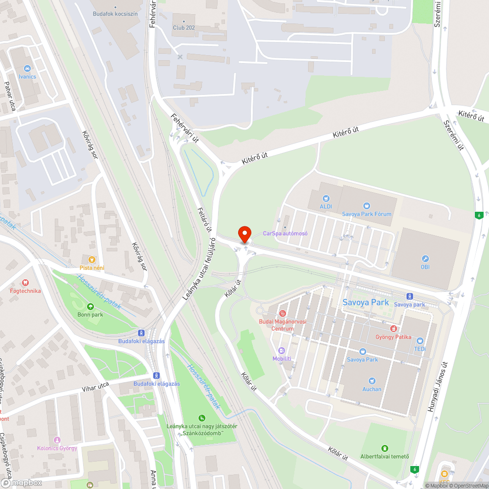 Csatornafedél körül hiányzó aszfalt bejelentés helye