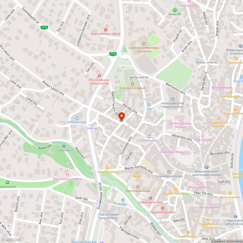 Csarornafedél beszakadt bejelentés helye