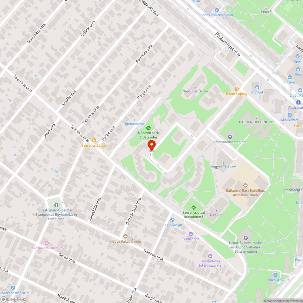 Folyamatos tilosban parkolás bejelentés helye