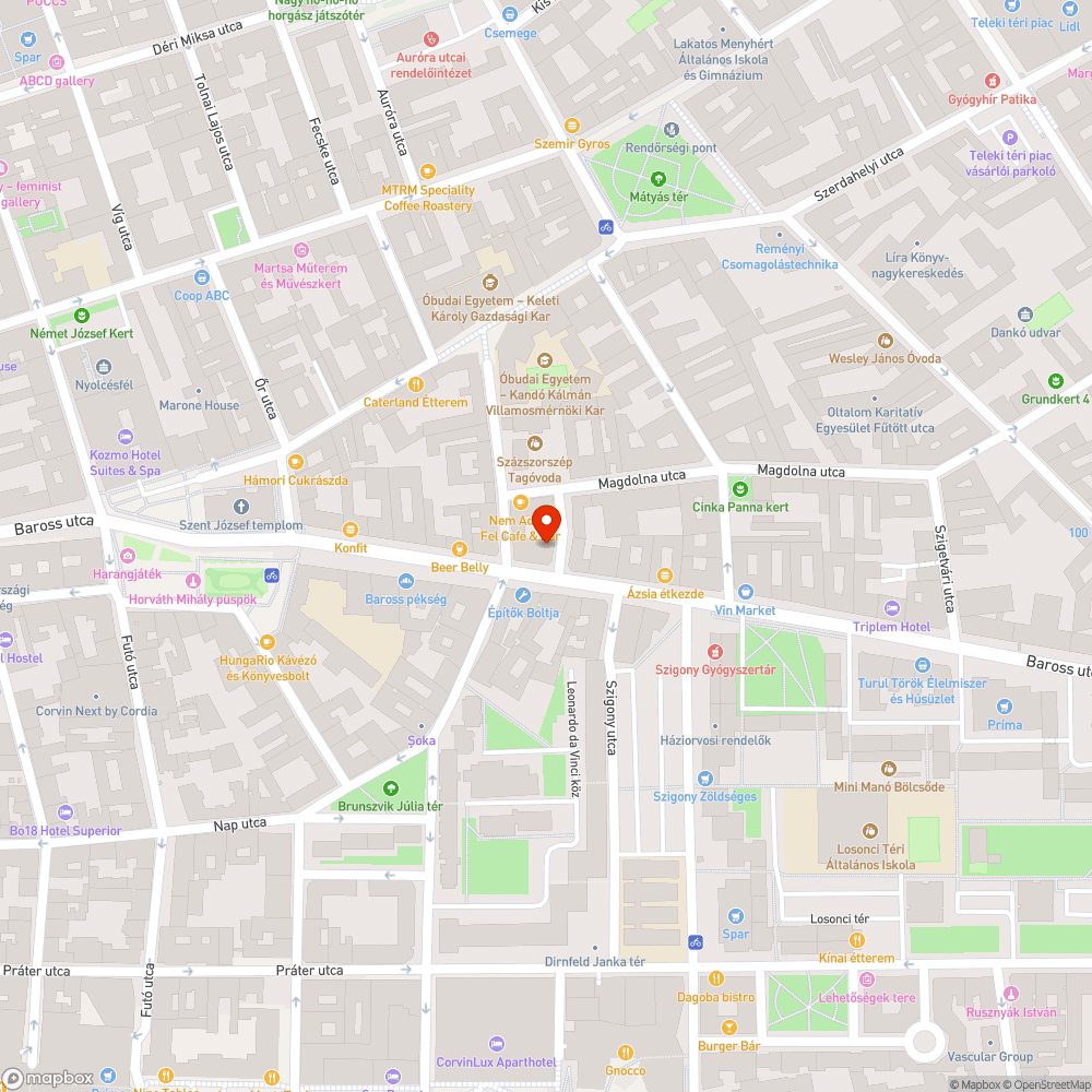 Megsüllyedt fedlap bejelentés helye